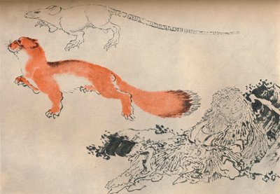 Dibujo de Hokusai, c1780-1849, 1929 de Katsushika Hokusai