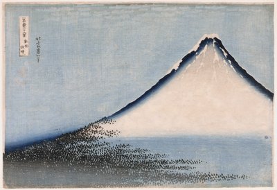 Buen viento, clima despejado, edición variante, de la serie Treinta y seis vistas del Monte Fuji de Katsushika Hokusai