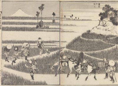 De «Cien vistas del monte Fuji» de Katsushika Hokusai