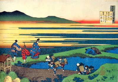 De la serie Cien Poemas por Cien Poetas: Sanji Hitoshi de Katsushika Hokusai