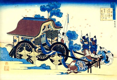 De la serie Cien Poemas por Cien Poetas: Sugawara no Michizane, c. 1830 de Katsushika Hokusai