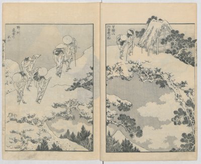 Fugaku Hyakkei, 1834-35 de Katsushika Hokusai