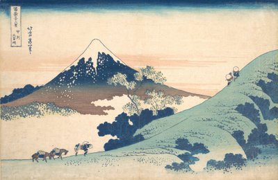 Fuji desde el Paso Inume de Katsushika Hokusai