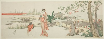 Vendedor de peces dorados de Katsushika Hokusai