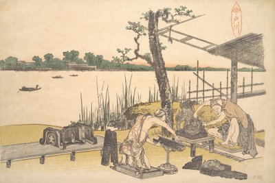 Imadogawa de Katsushika Hokusai