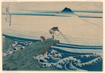 Kajikazawa en la provincia de Kei (Koshu Kajikazawa) De la serie, Treinta y seis vistas del monte Fuji de Katsushika Hokusai