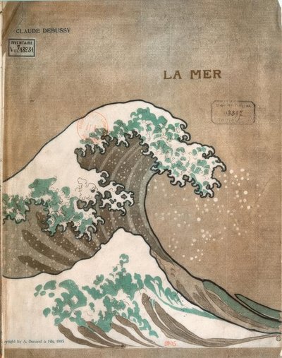 El mar de Katsushika Hokusai
