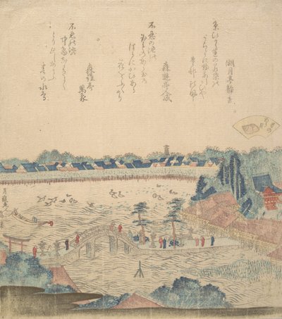Paisaje de Katsushika Hokusai