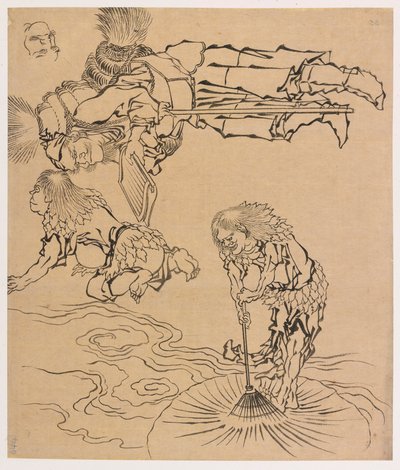 Seres Legendarios de Katsushika Hokusai
