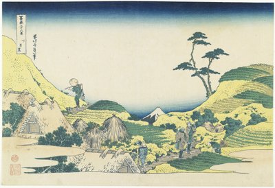 Meguro inferior, 1831-1834 de Katsushika Hokusai