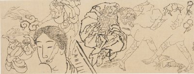 Estudios Misceláneos, finales del siglo XVIII-principios del siglo XIX de Katsushika Hokusai