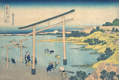 Bahía de Noboto, de la serie Treinta y seis vistas del monte Fuji, ca. 1830-32 de Katsushika Hokusai