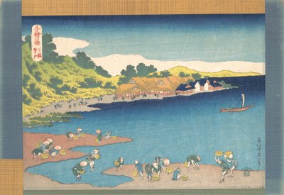Noboto en Shimosa, de la serie Mil Imágenes del Mar de Katsushika Hokusai