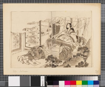 Escenas de la guerra entre Japón y Corea, finales del siglo XVIII-primera mitad del siglo XIX (tinta y aguada sobre papel) de Katsushika Hokusai