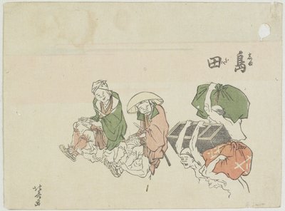 Shimada, 1799-1802 de Katsushika Hokusai