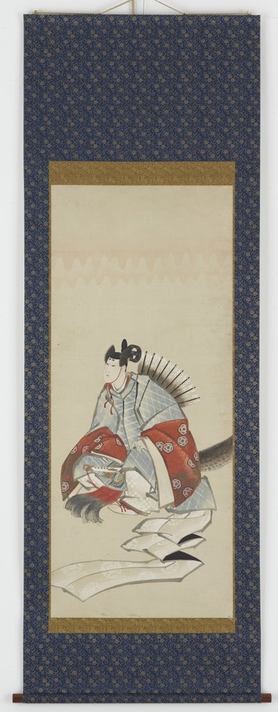 Seis inmortales de la poesía: Ariwara no Narihara, c.1806-08 de Katsushika Hokusai