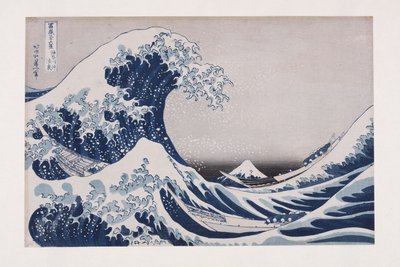 La gran ola de Kanagawa de Katsushika Hokusai