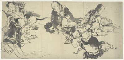Los Seis Maestros Poetas, Periodo Edo de Katsushika Hokusai