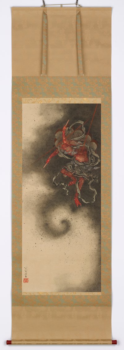 Dios del Trueno de Katsushika Hokusai