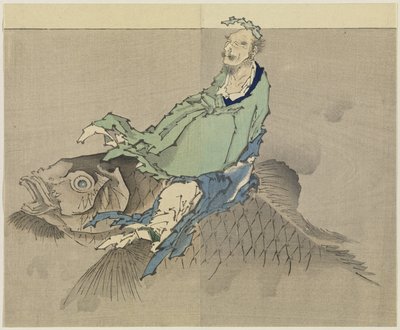 Sin título, 1890 de Katsushika Hokusai