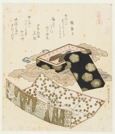 caballitos de mar Kaiba (título sobre objeto) Una serie con caballos (título de la serie) Umazukushi (título de la serie sobre el objeto) de Katsushika Hokusai