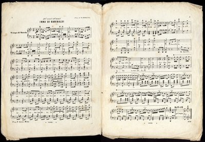 HIMNO A GARIBALDI, finales del siglo XIX de Alec Hunter