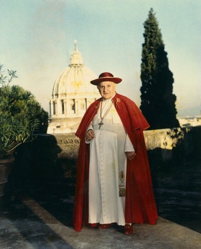 Retrato del Papa Juan XXIII (1958 - 1963). 24/07/1961 Foto feliz © Farabola/ Leemage de Alec Hunter