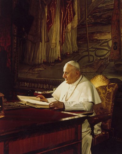 Retrato del Papa Juan XXIII (1958 - 1963). Foto Felici © Farabola/ Leemage de Alec Hunter