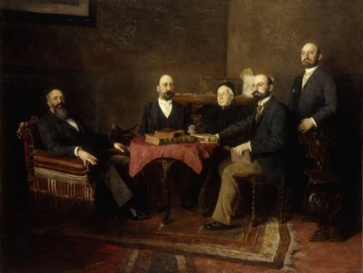 Retrato de una familia vienesa de Kaufmann
