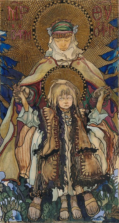 La Virgen Hutsul de Kazimierz Sichulski
