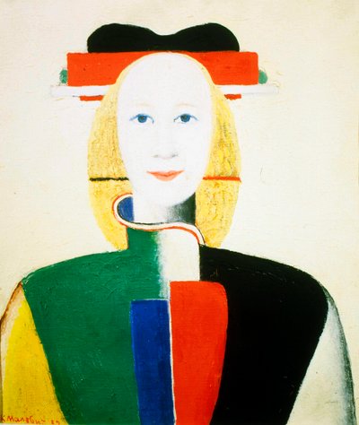 Una Chica con un Peine, 1932-1933 de Kazimir Severinovich Malevich