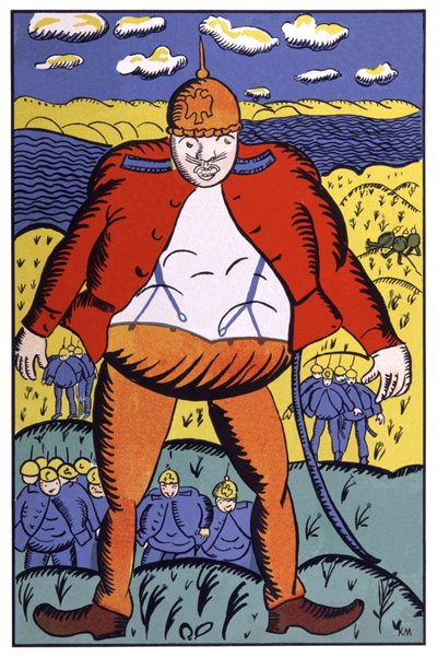 Batalla del Vístula de Kazimir Severinovich Malevich