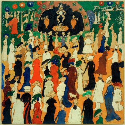 Sociedad elegante de Kazimir Severinovich Malevich