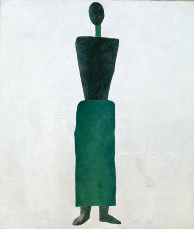 Figura femenina, 1928-1929 de Kazimir Severinovich Malevich