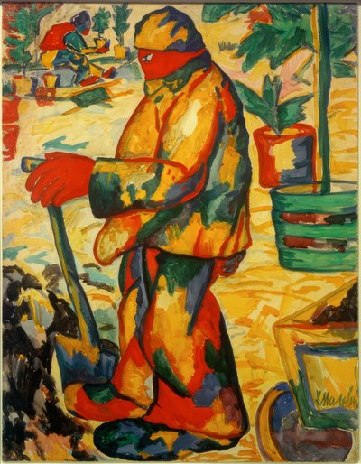 Jardinero de Kazimir Severinovich Malevich