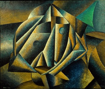 Cabeza de una campesina, 1912-13 de Kazimir Severinovich Malevich