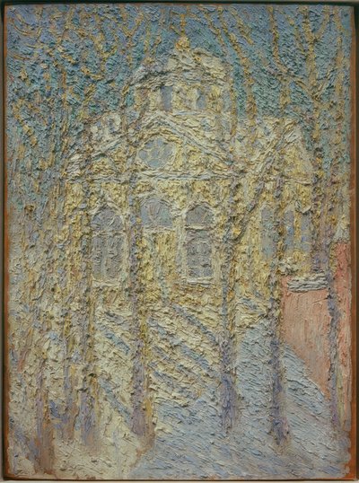 Iglesia, circa 1906 de Kazimir Severinovich Malevich