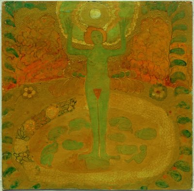 Desnuda con manos levantadas de Kazimir Severinovich Malevich
