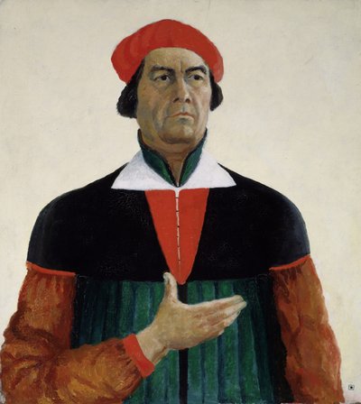 Autorretrato, 1933 de Kazimir Severinovich Malevich