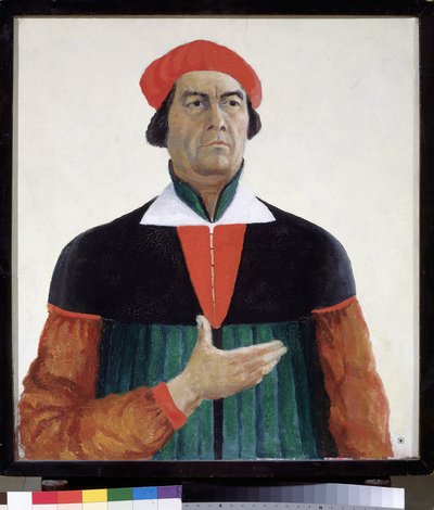 Autorretrato 1933 de Kazimir Severinovich Malevich