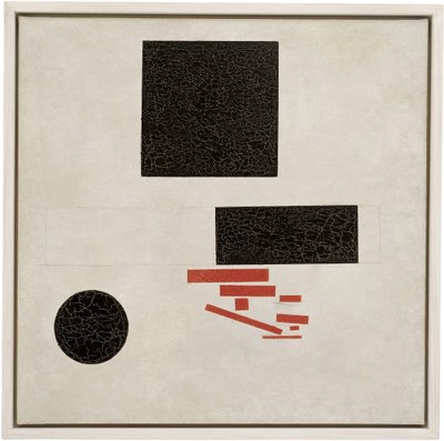 Composición suprematista de Kazimir Severinovich Malevich