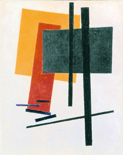 Composición suprematista de Kazimir Severinovich Malevich