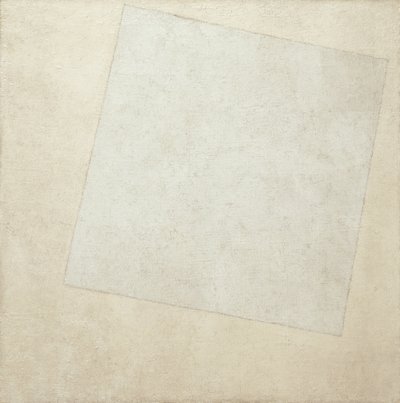 Composición suprematista: Blanco sobre blanco de Kazimir Severinovich Malevich