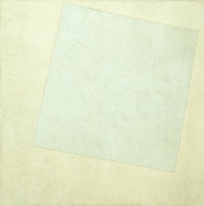 Composición Suprematista. Blanco sobre Blanco de Kazimir Severinovich Malevich