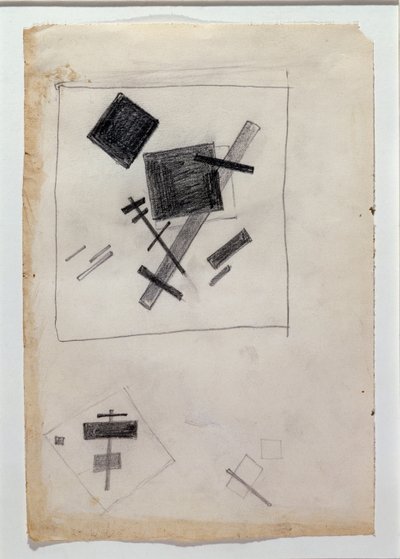 Composición suprematista de Kazimir Severinovich Malevich