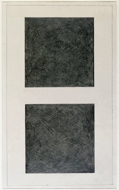 Elemento suprematista: dos cuadrados de Kazimir Severinovich Malevich