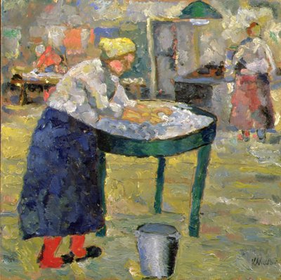La lavandera de Kazimir Severinovich Malevich