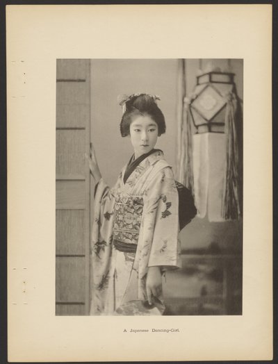 Una bailarina japonesa de Kazumasa Ogawa