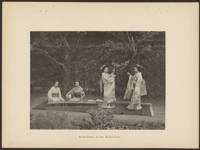 Danza del arce en el Koyo-Kwan de Kazumasa Ogawa