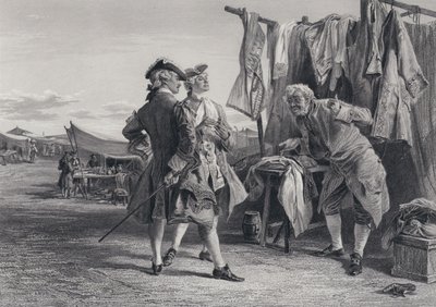 Ilustración para El Pirata de Sir Walter Scott (grabado) de Keeley Halswelle